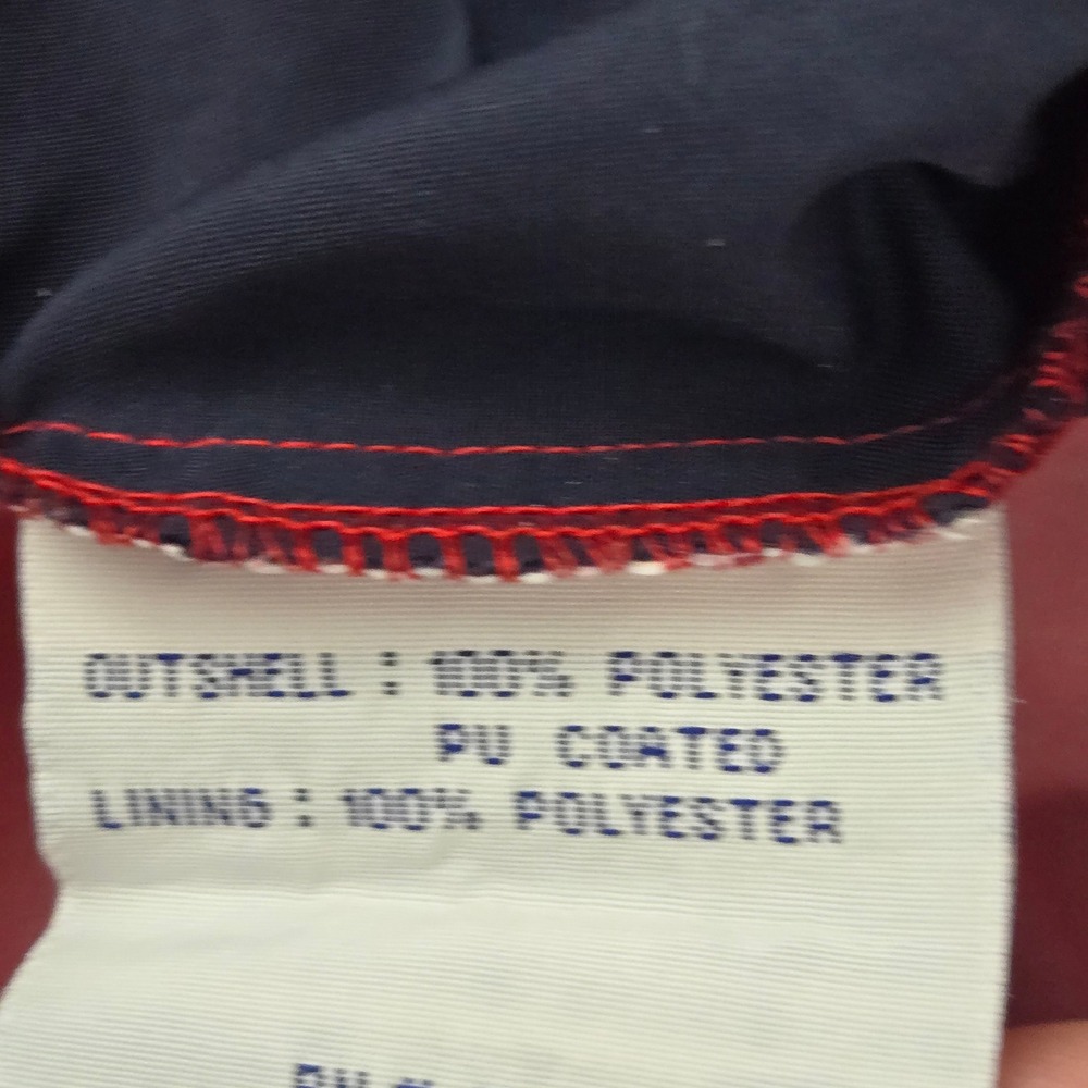 Majestic Boston Red Sox MLB Batting Jacket Mens Medium Red‎ Navy AJ754 Pullover - Picture 7 of 8
